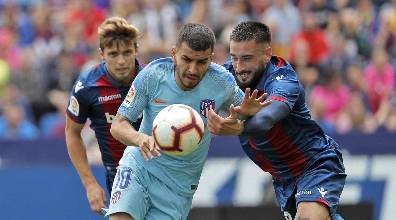 Atlético de Madrid cerraba un ciclo en medio de la derrota y con ese resultado en contra se fue al descanso.
