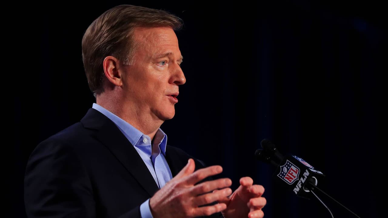 Roger Goodell y la NFL negocian ampliación de contrato
