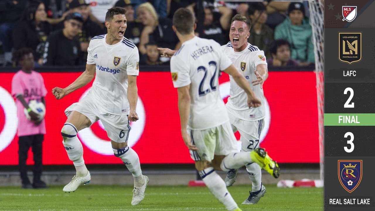 ¡Le cortan las alas al LAFC de Carlos Vela! RSL eliminó a los angelinos con un golazo karateca incluido
