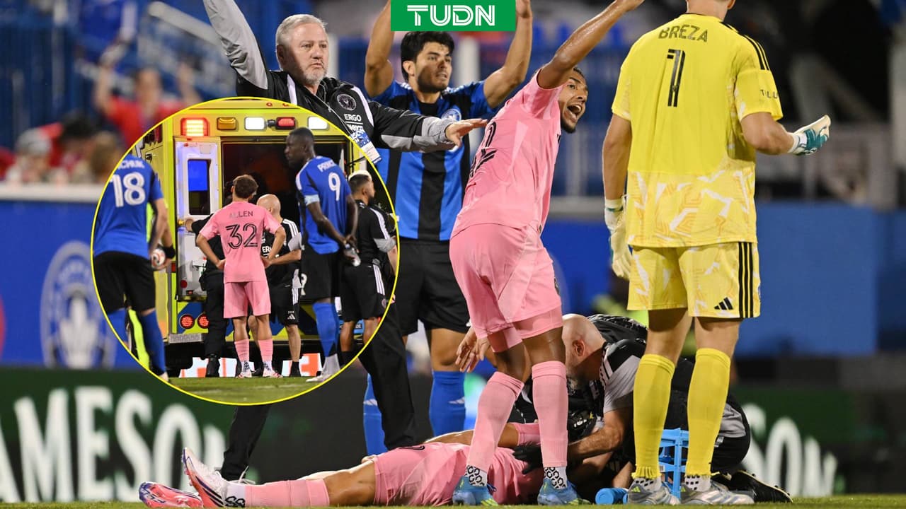 Berterame enciende las alarmas tras brutal golpe en la cabeza en el Montreal vs. Inter 