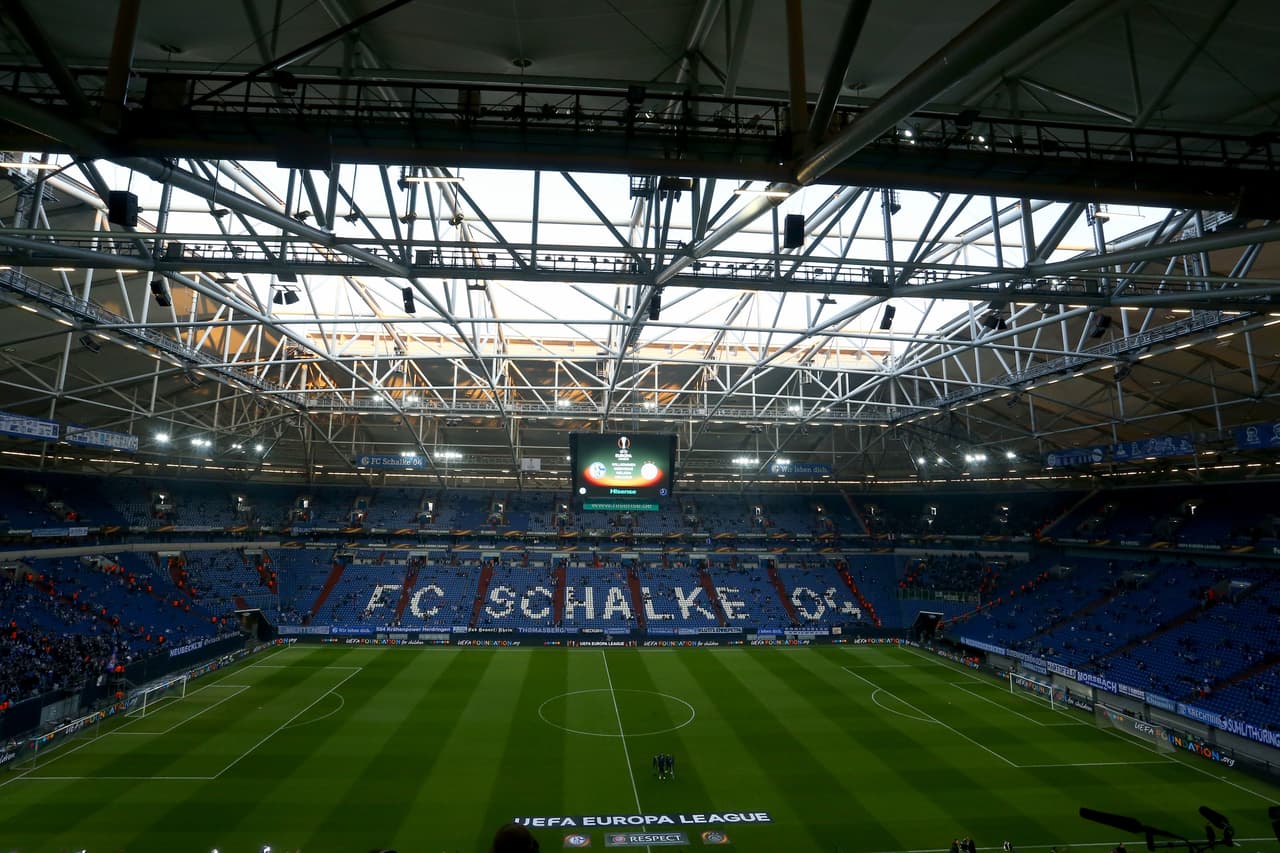El Veltins Arena en Gelsenkirchen es el escenario donde Schalke 04 es local y fue uno de los que quedó en el grupo seleccionado.