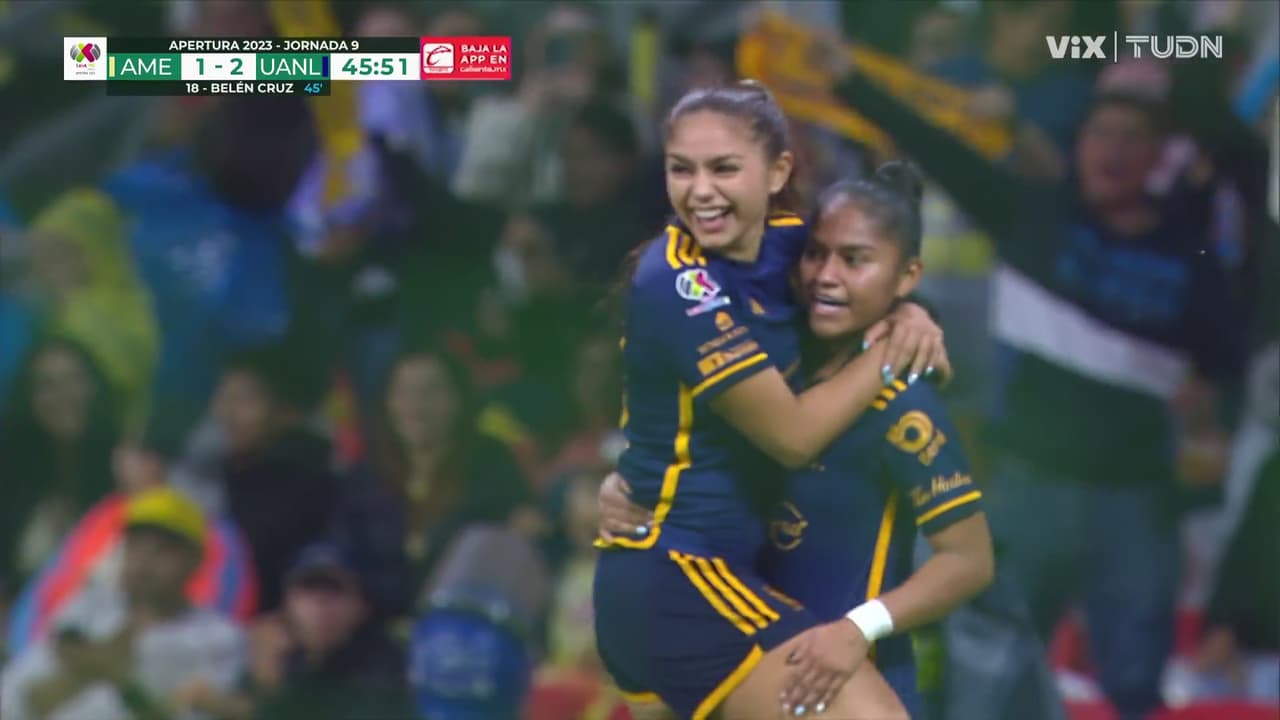 ¡Golazo de Cruz y Tigres ya le dio la vuelta al América!