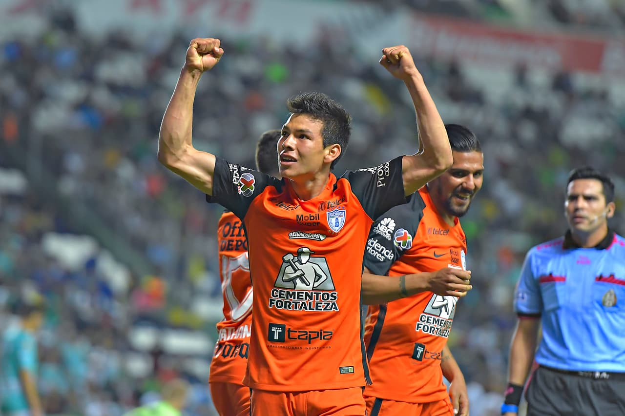 Hirving Lozano fue la figura de la primera fecha del Clausura 2017 luego de guiar a Pachuca al triunfo sobre León con su triplete. Su ‘hat-trick’ ante los Esmeraldas es el segundo que consigue en su carrera, el primero lo logró el año pasado ante Veracruz.
