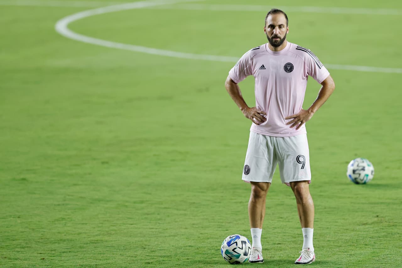 Higuaín es baja de Inter Miami; Rodolfo Pizarro se prepara