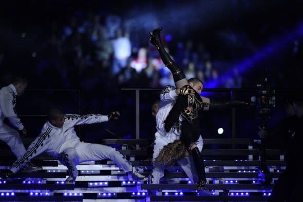 A sus 53 años, 'La Reina del Pop' demostró que tiene la energía de una jovencita con los bailes que hizo en el halftime del Super Bowl.