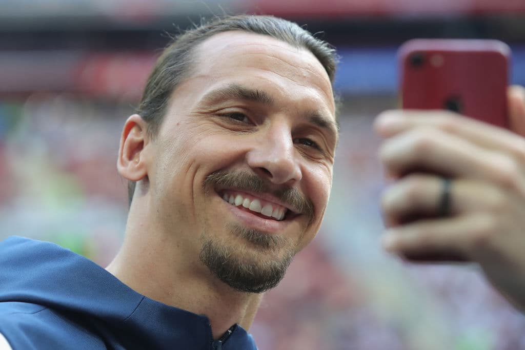 Ibrahimovic es todo un irreverente y sus redes sociales suelen ser muy visitadas. Ahora es crack en Los Angeles Galaxy.