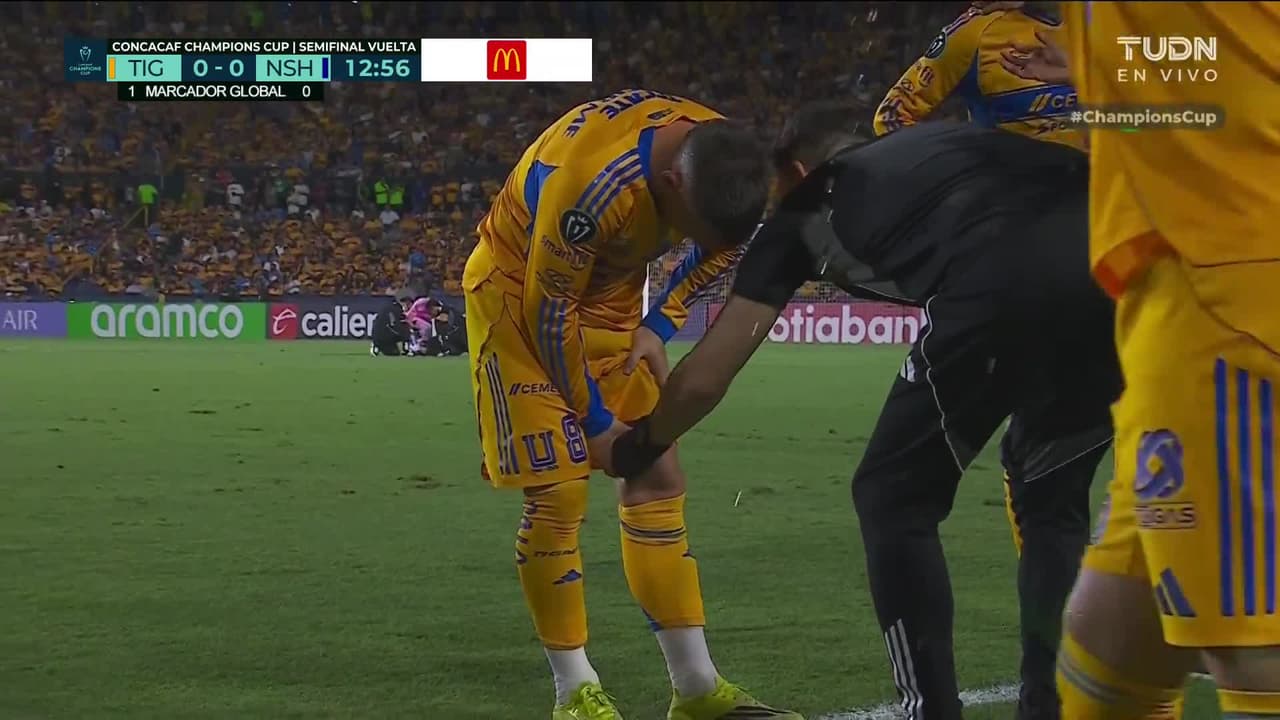 ¡Última hora! Fernando Gorriarán sale de cambio por esta lesión vs. Nashville