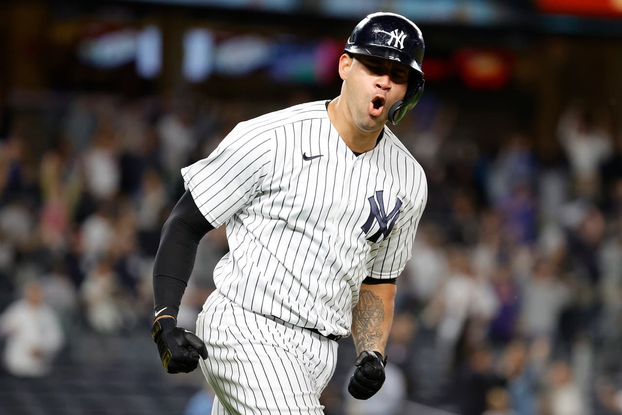 Tremenda remontada de los Yankees con home run de Gary Sánchez