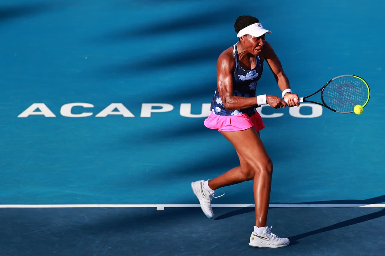 Venus Williams es eliminada del Abierto Mexicano de Tenis