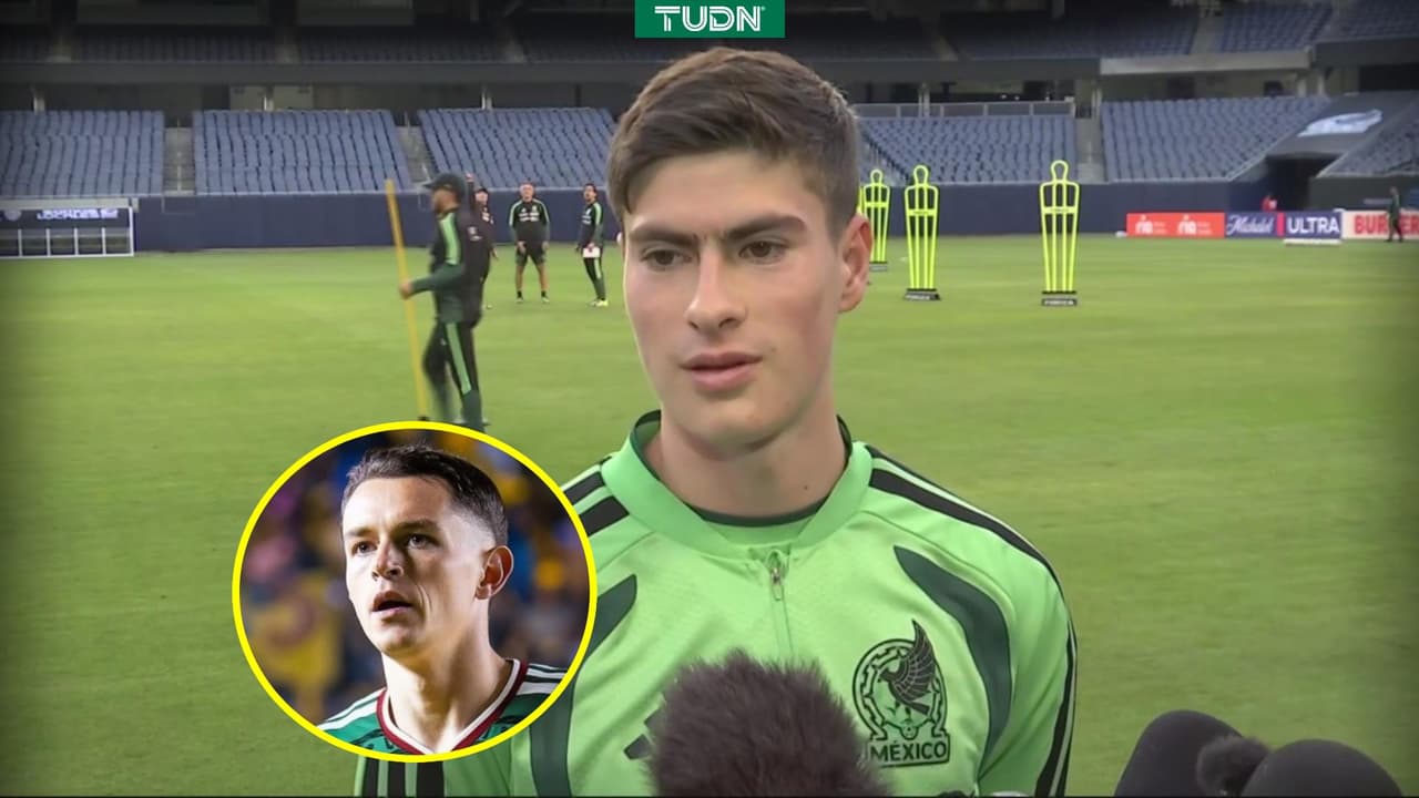 Fidalgo en México: Hormiga lo elogia previo al juego vs. Bélgica en Chicago