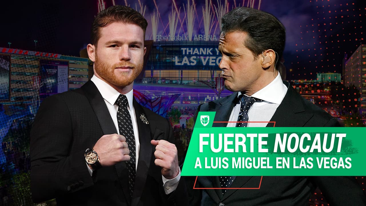 'Canelo' Álvarez "noquea" a Luis Miguel en Las Vegas, Nevada