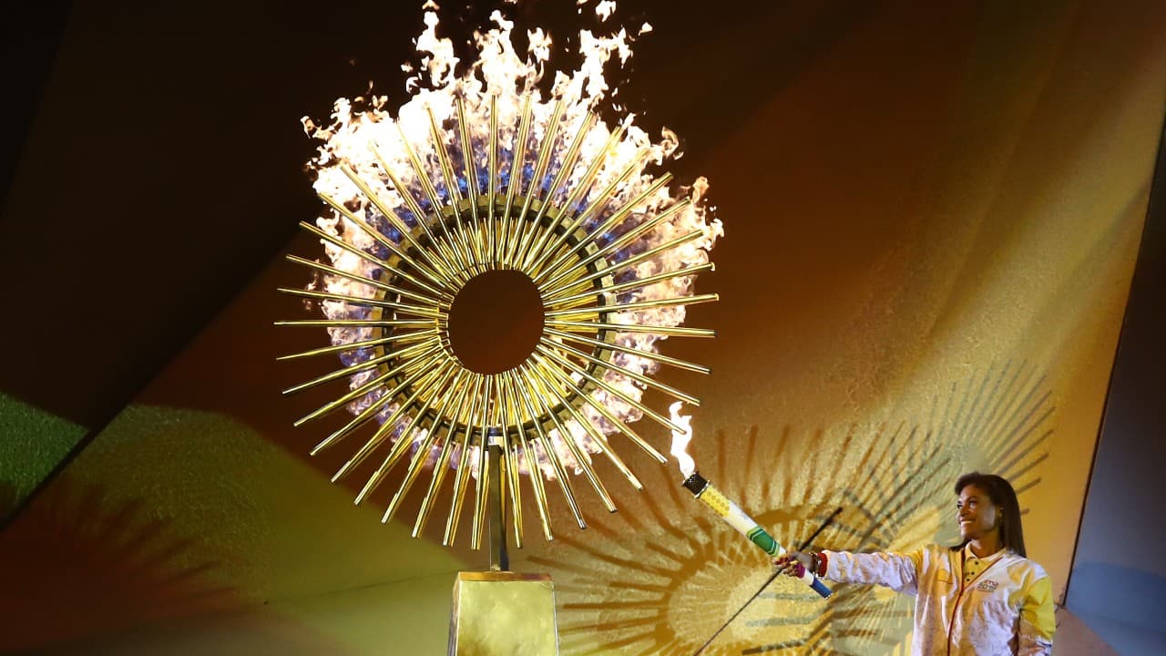 Cecilia Tait protagonizó el momento cumbre de la inauguración.