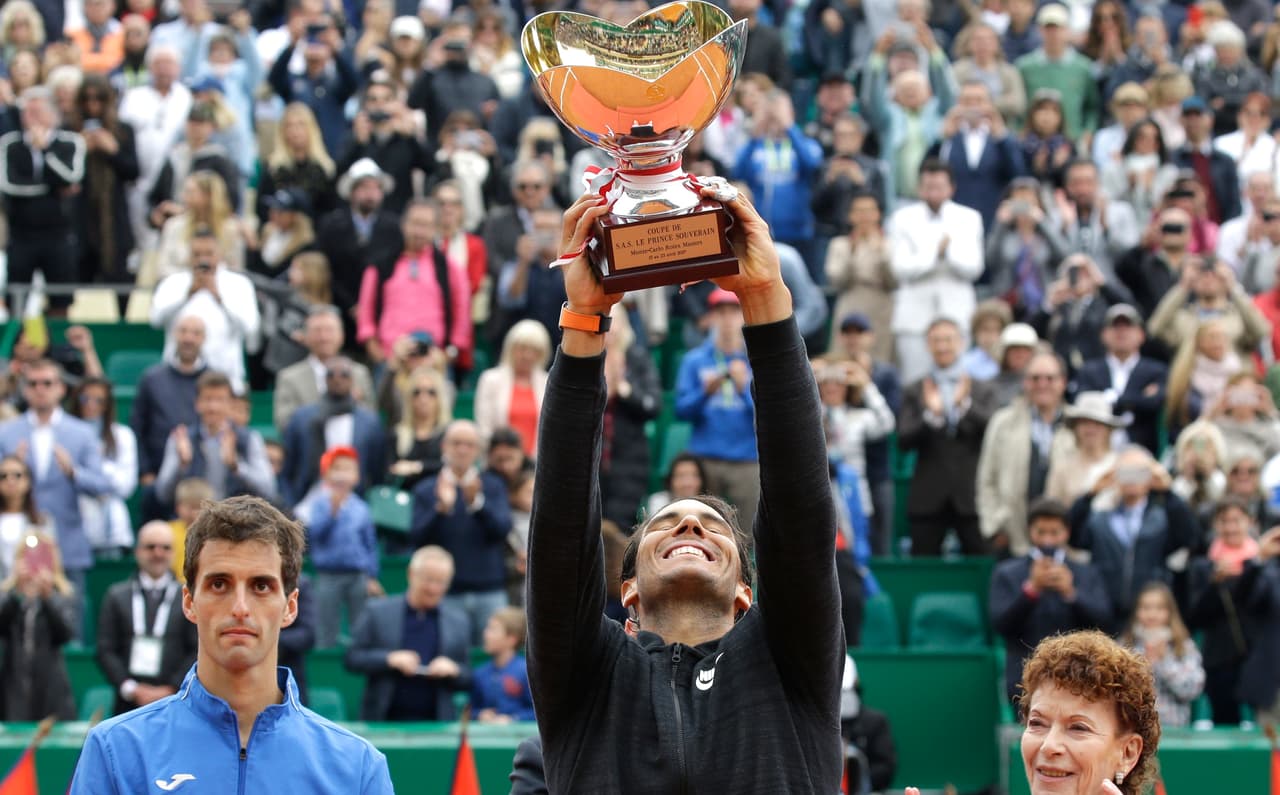 Sus citas próximas para aumentar su leyenda en tierra son el Conde de Godó de Barcelona, a partir del lunes, y luego Roland Garros (en medio figuran el Mutua Madrid Open y Roma)
