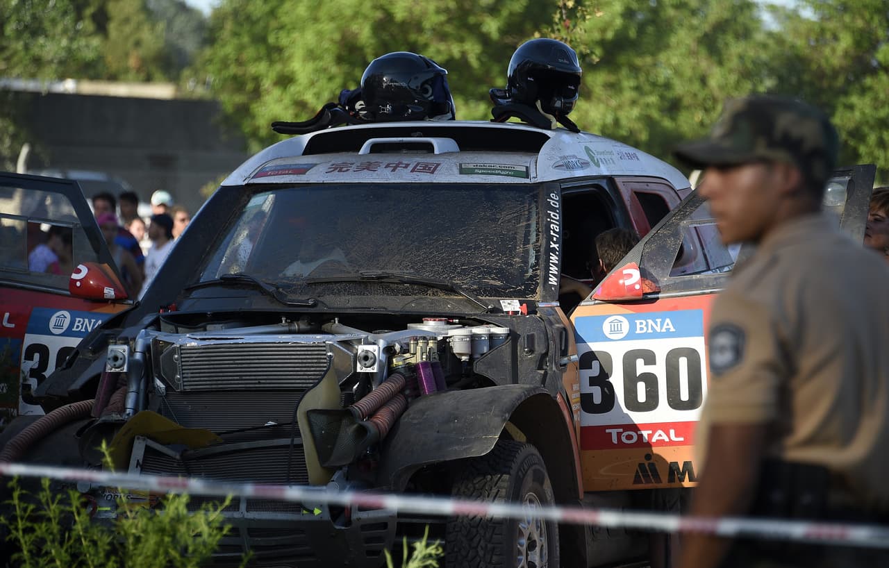 Accidente en Rally Dakar deja 13 heridos