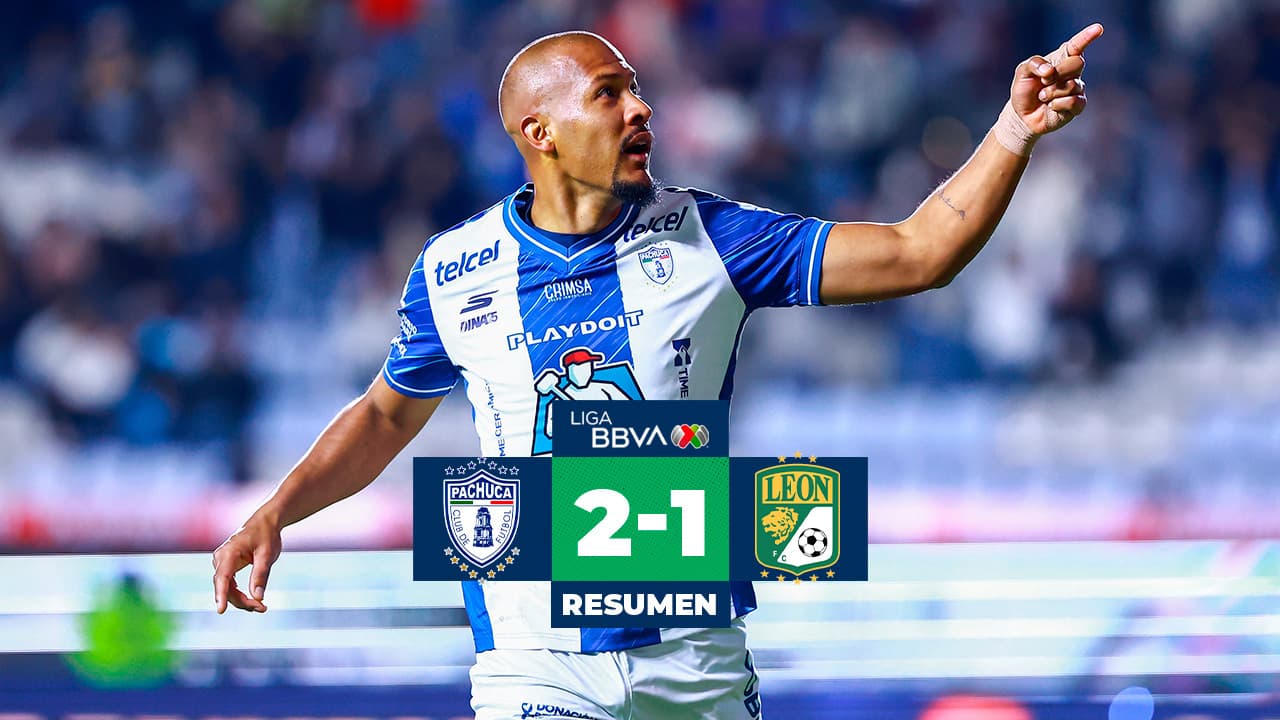 Pachuca se impone en casa ante León con gol de Salomón Rondón