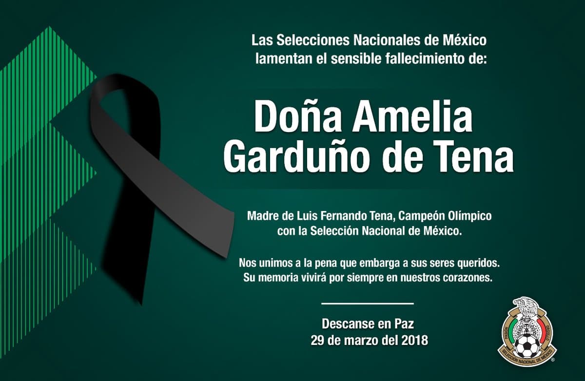 La Femexfut lamentó la muerte de la madre del estratega de Querétaro.