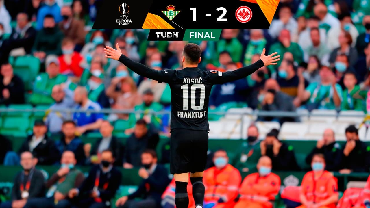 Betis pierde ante Eintracht Frankfurt sin Lainez ni Guardado