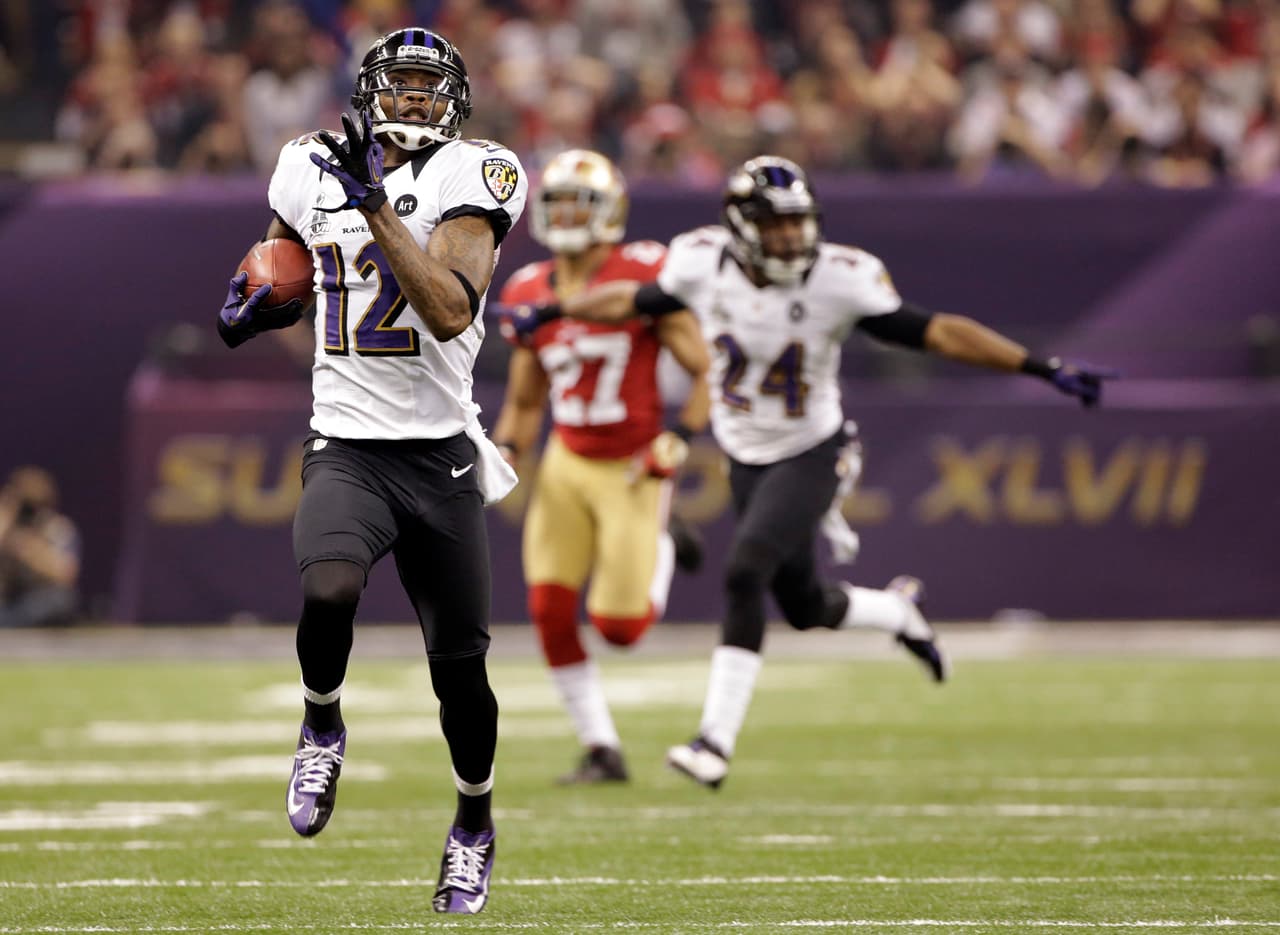 Super Bowl XLVII (Baltimore Ravens 34-31 San Francisco 49ers) | Una vez más el Superdome fue la sede del SB. MVP: Joe Flacco (QB Baltimore). Costo del comercial de 30 segundos: 4 millones por la CBS.
