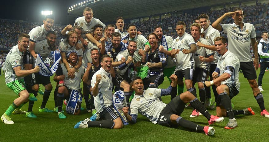 Real Madrid pinta de blanco La Liga con su título 33