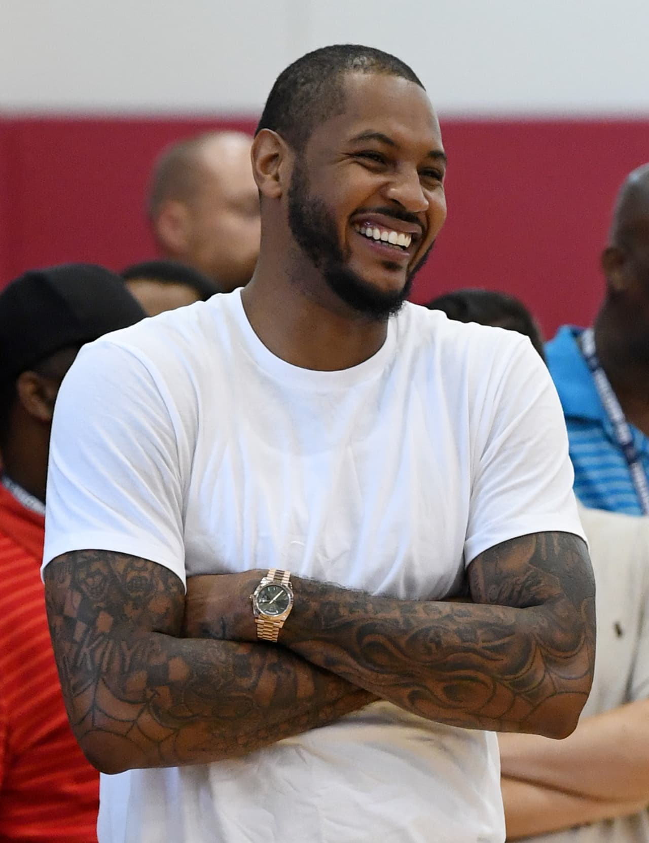 <b>15. Carmelo Anthony (Sin equipo) - </b>27.9 millones de dólares.