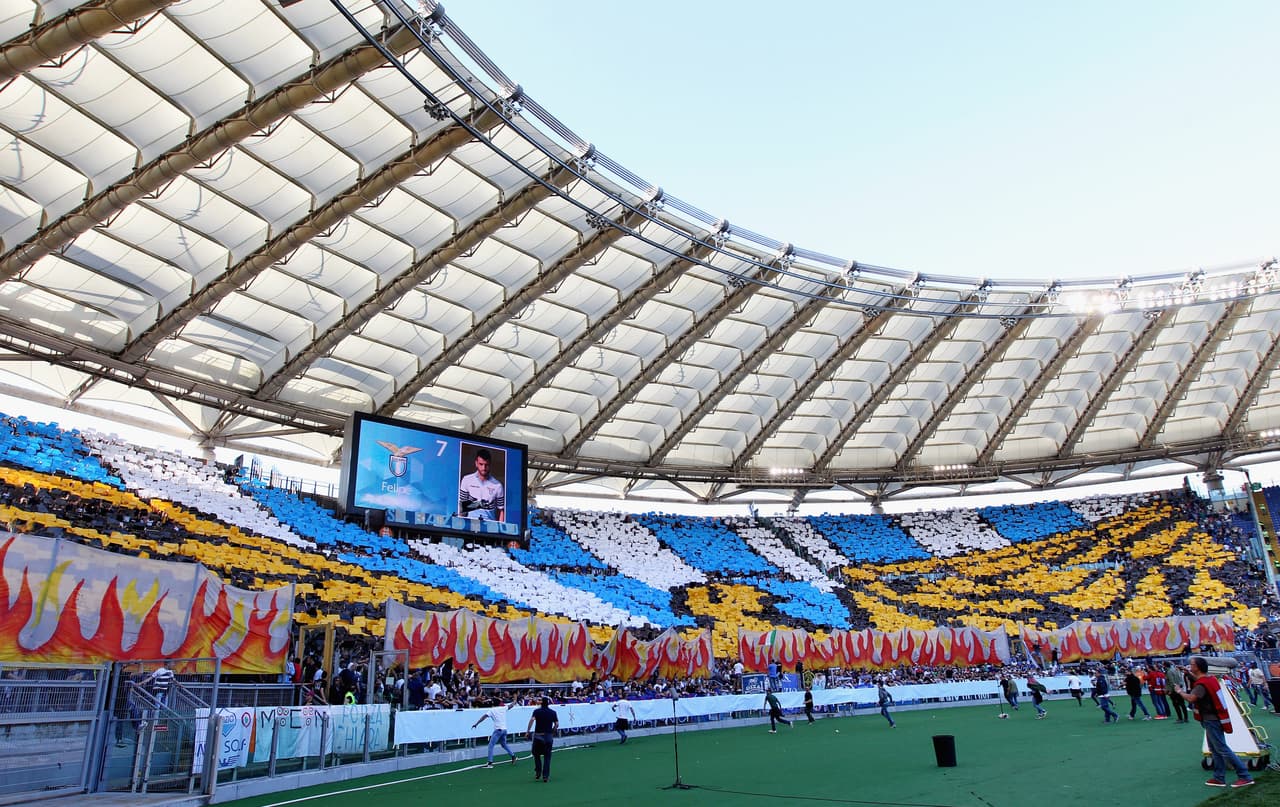 Esto, debido a que en sus orígenes el equipo lazial fue fundado en el barrio Pratti y luego se mudó al Rondinella, ambos sectores situados al norte del casco histórico de la ciudad.