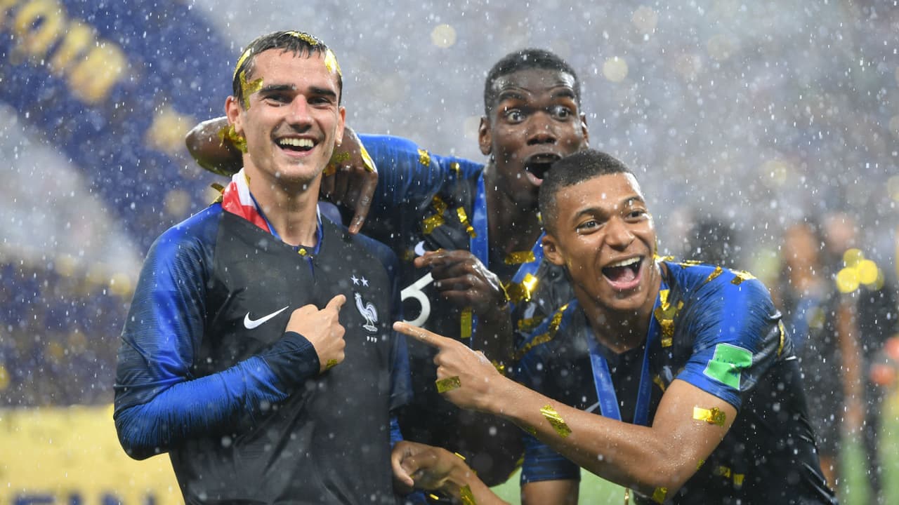 Francia celebró a lo mexicano el título de la Copa del Mundo