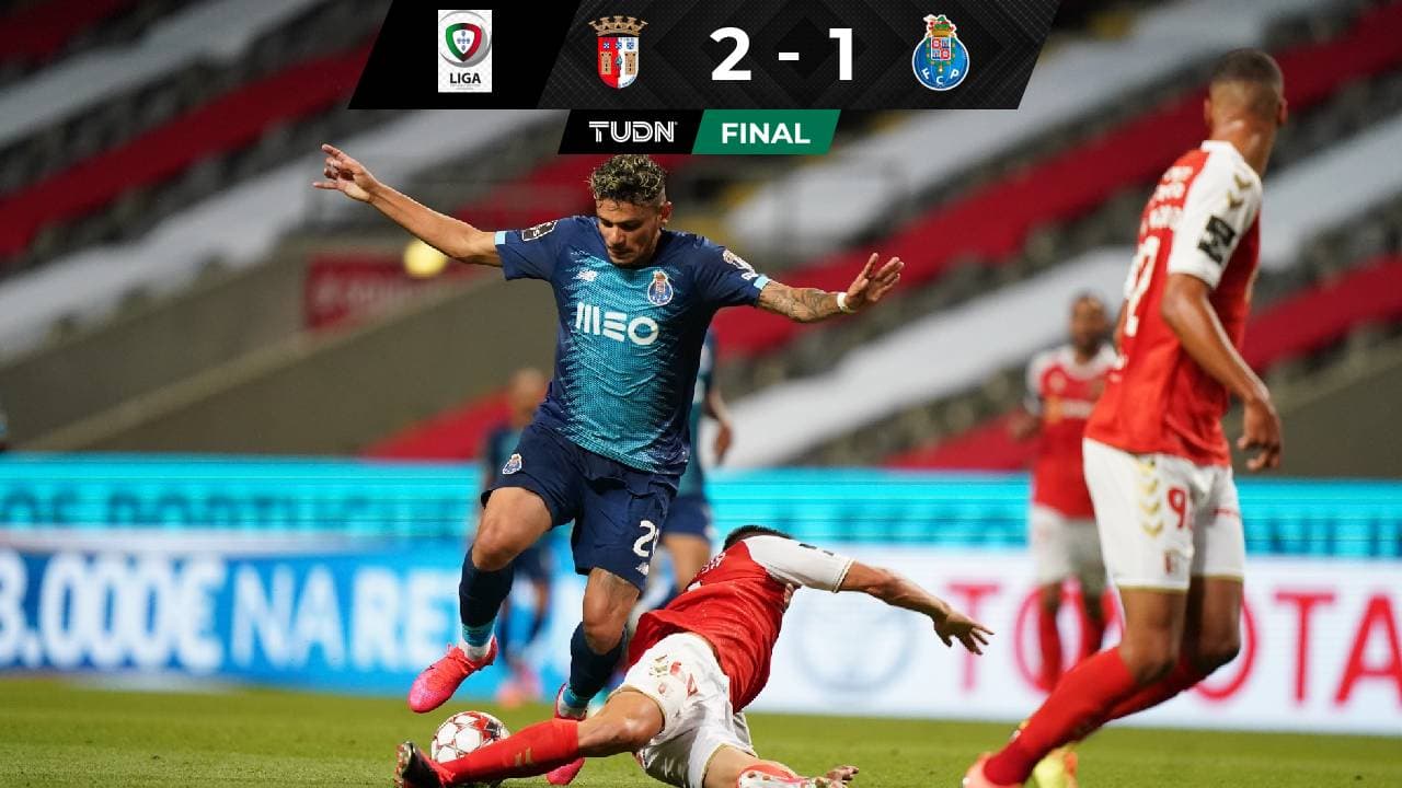 Porto pierde ante Braga; gran asistencia de ‘Tecatito’ Corona