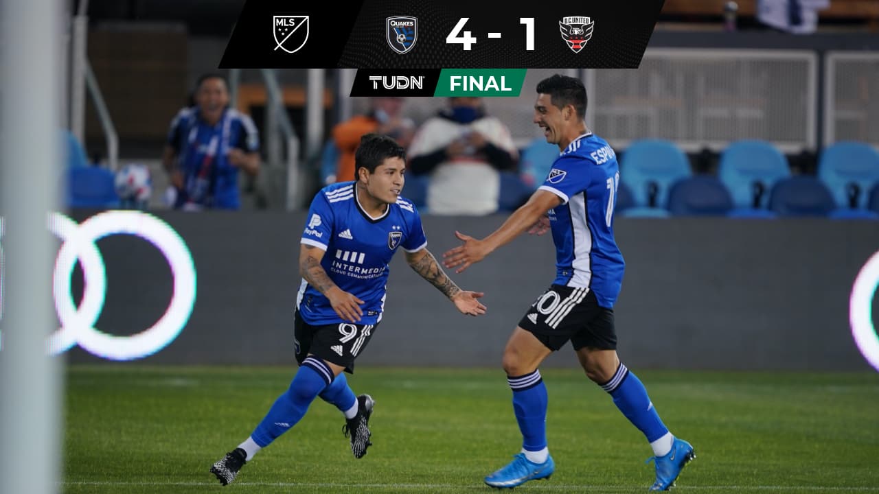 ¡Se estrenó! Con golazo de Chofis, SJ Earthquakes derrotó a DC United