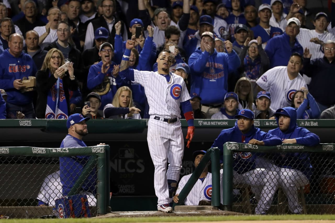 Javi Báez se vistió de héroe en Wrigley Field.