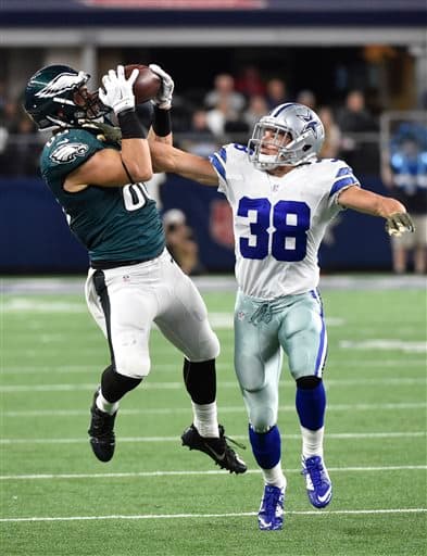 Drama en todo momento se vivió en el juego en que los Eagles derrotaron en tiempo extra a los Cowboys 33-27. Aquí las mejores tomas del duelo.