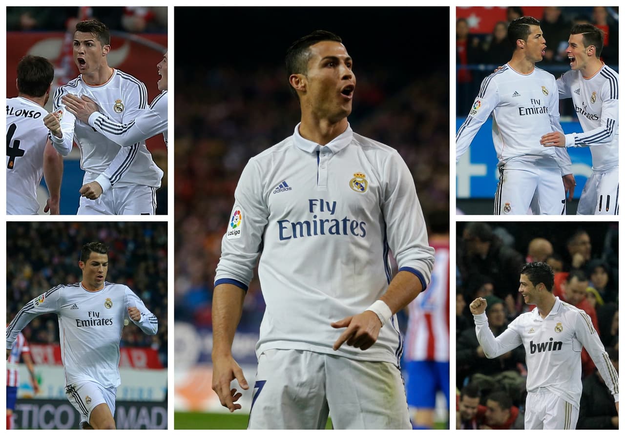 El Vicente Calderón, antes llamado Estadio Manzanares por la ubicación a la ribera del río, es un recinto en el que CR7 ha vivido diferentes escenarios, la mayoría de mucho brillo.