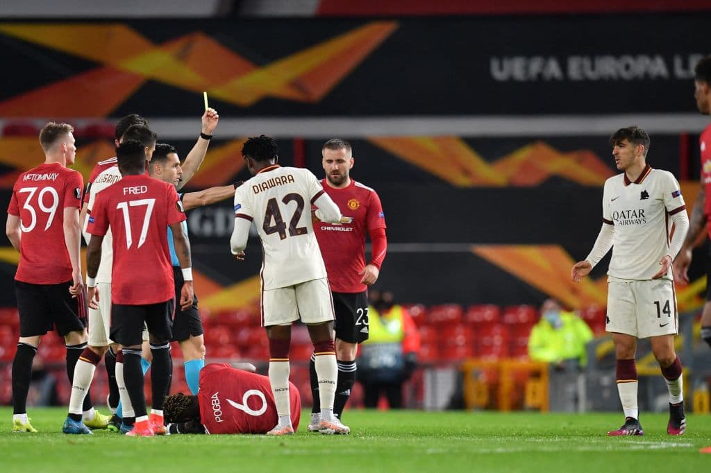El Manchester United anota 5 goles en la segunda mitad para remontar el 1-2 y terminar venciendo 6-2 a la Roma.