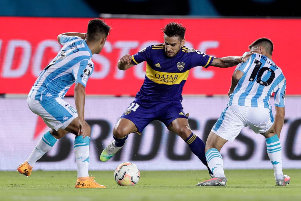 Racing se impone 1-0 en casa a Boca y toman una ligera ventaja en los cuartos de final de la Copa Libertadores.