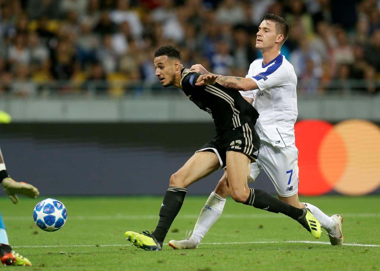 La mayor incidencia durante el partido sin goles fueron las tres amarillas contra Dinamo de Kiev y dos amonestaciones contra Ajax.