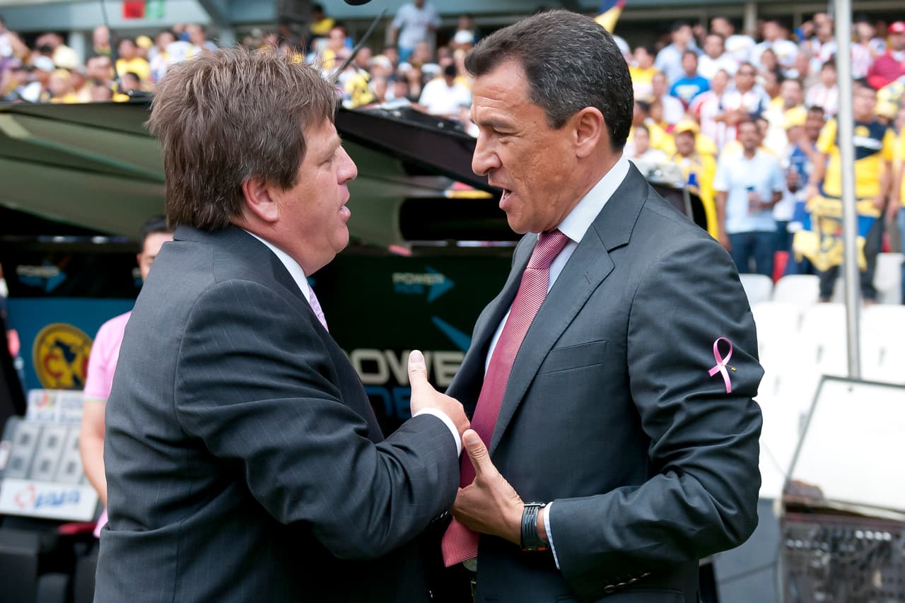 Juan Carlos Ortega fue el tercer técnico al que se enfrentó el 'Piojo' como estratega del América. Sucedió en el Estadio Azteca en el Apertura 2013.