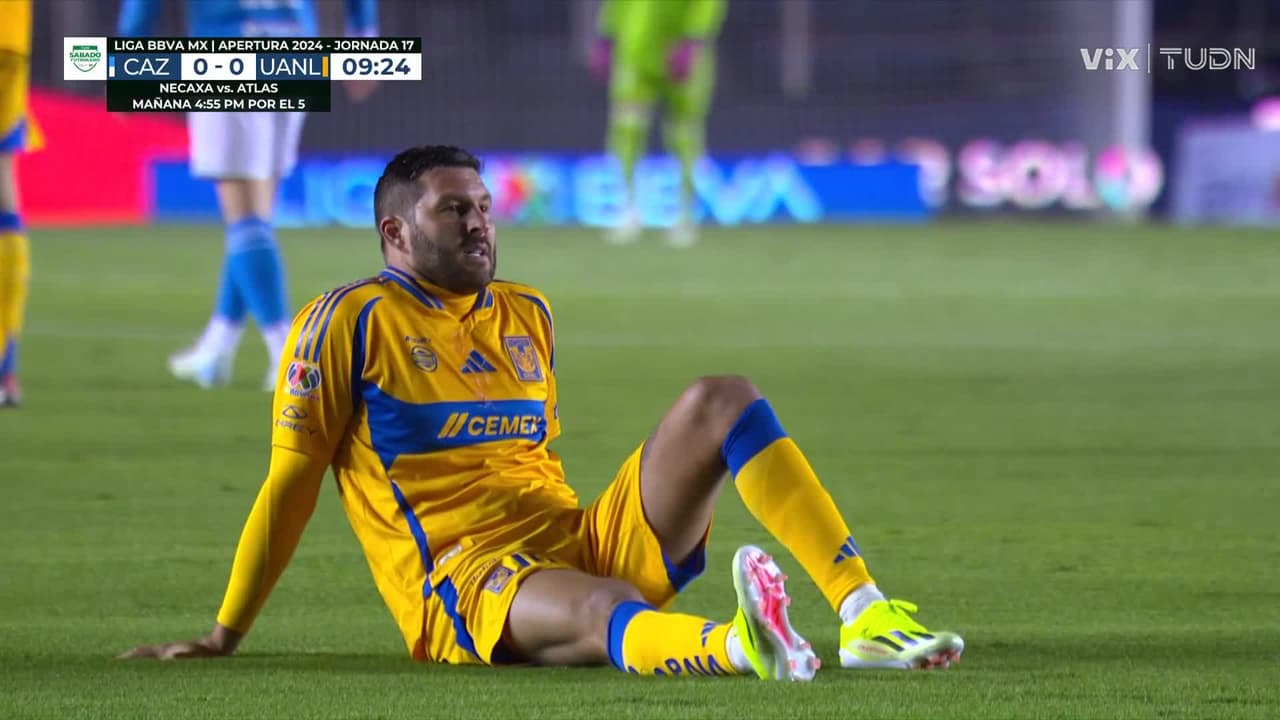 ¡Se encienden las alarmas! Gignac sale de cambio al minuto 10