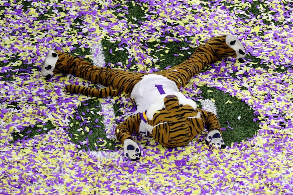 Así fue la celebración de LSU tras coronarse campeón de la NCAA sobre Clemson, con una actuación destacada de Joe Burrow.