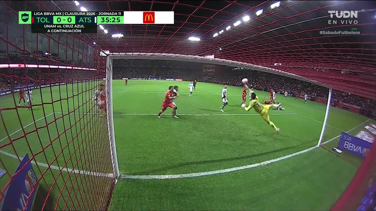 ¡TIRO ATAJADO! disparo por Antonio Briseño.