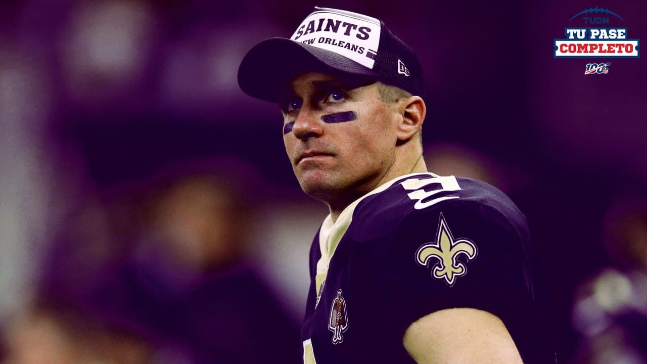 Drew Brees busca hacer historia al ayudar a su equipo en 2019
