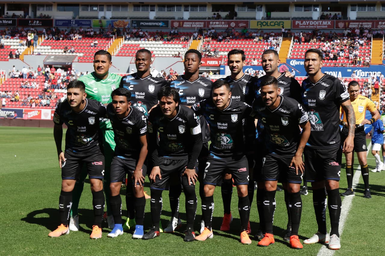 Los hidalguenses aparecieron con este once inicial.