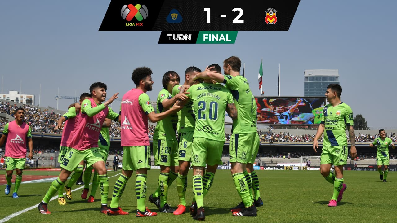 Pumas pierde 1-2 con Monarcas y cede liderato al América