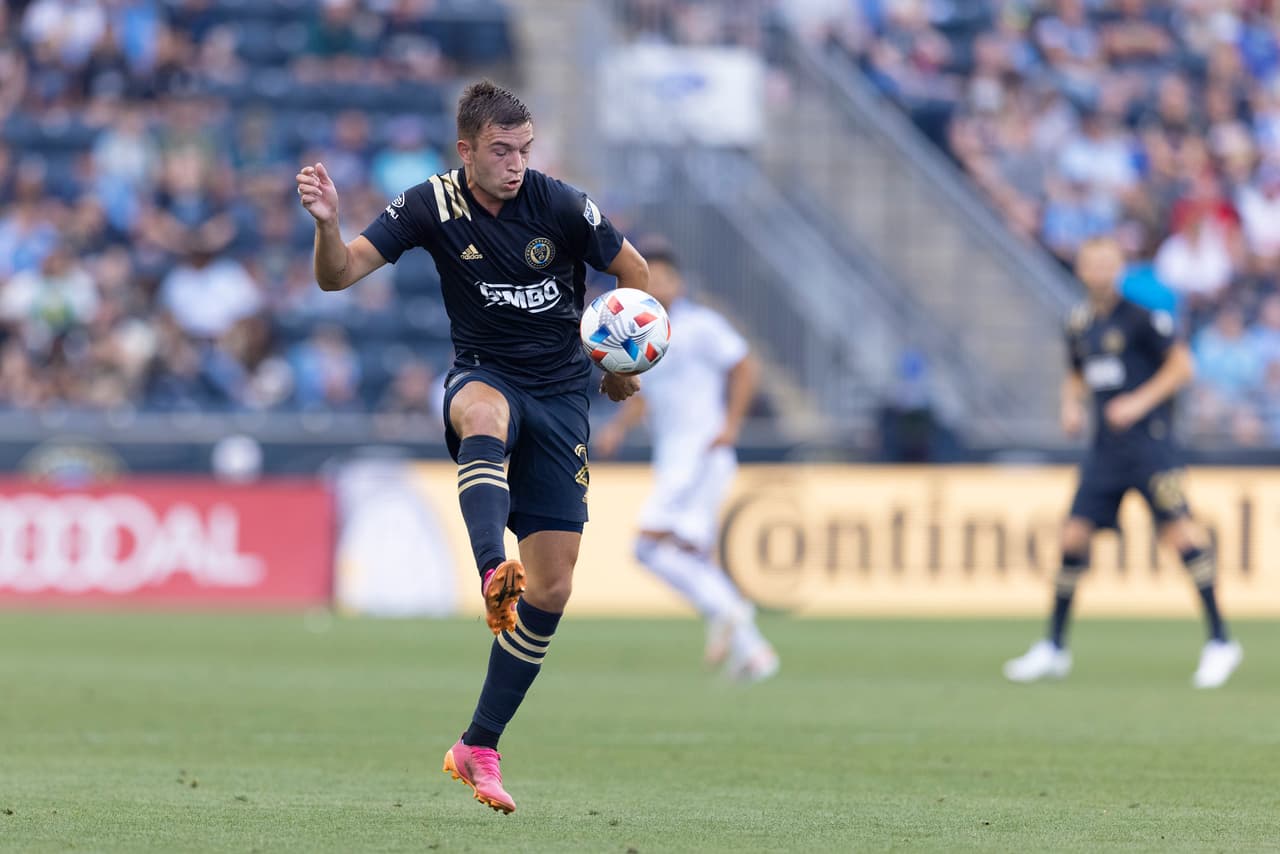 Kai Wagner marcó la igualdad 1-1 entre Philadelphia Union y Chicago Fire FC.
<br>