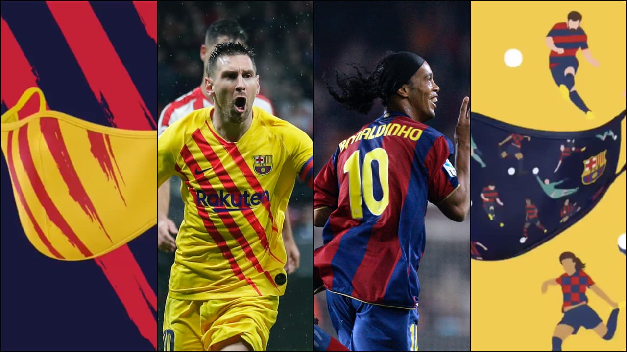 - El FC Barcelona dio a conocer su alta prooducción de cubrebocas para cumplir con las normas sanitiarias y el uso obligatorio de este artículo.
<br>- En países como Alemania ya se ha visto a los jugaadores portar cubrebocas coloridos referentes a sus equipos, pero hasta el momento, ninguno ha mostrado un diseño personalizado como el del equipo español.