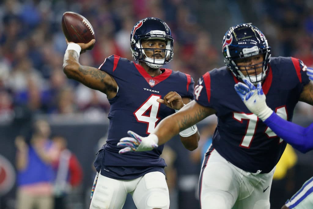 Pero los Texans respondieron rápido en casa, el NRG Stadium. DeShaun Watson hilvanó una buena serie ofensiva para abrir el segundo cuarto.
