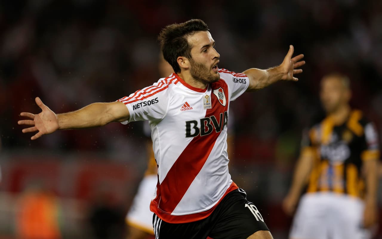 Camilo Mayada de River Plate de Argentina.