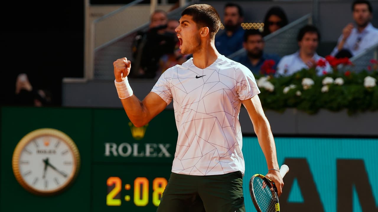 Carlos Alcaraz elimina a Rafa Nadal del Masters 1.000 de Madrid