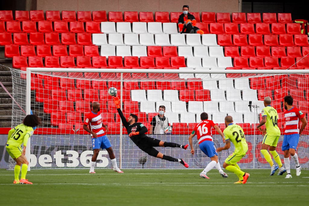 David Timor abrió el marcador al 19’ para Getafe. Antes no existieron oportunidades claras de gol. Poco pudo hacer Rui Silva para detener el disparo del español.