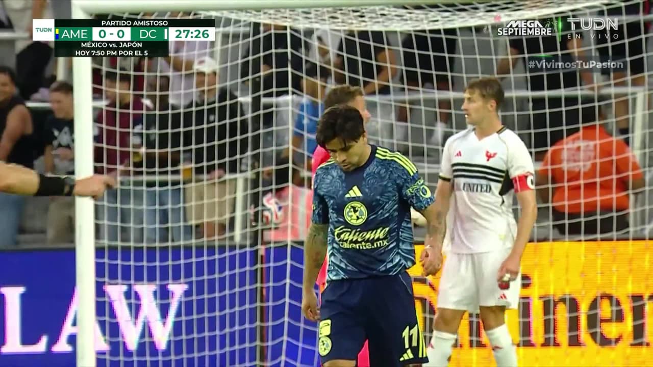 ¡Dávila manda el balón a la tribuna! Se salva el DC United del 1-0