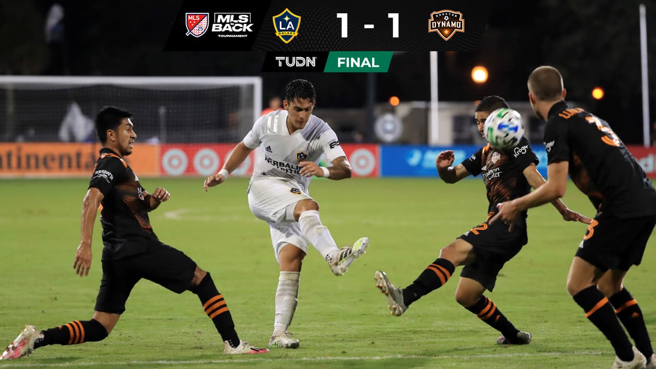 LA Galaxy evitó la clasificación de Houston Dynamo