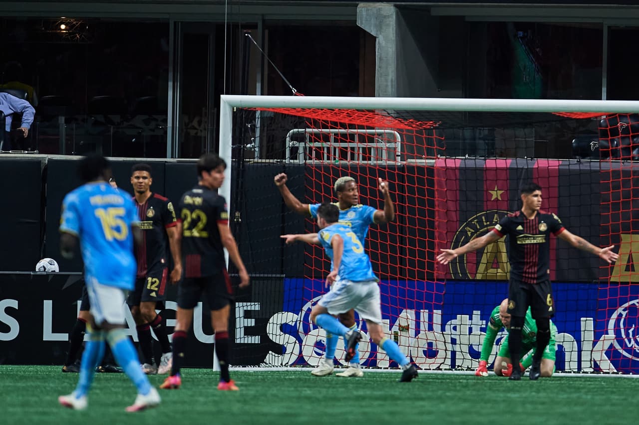 Con anotacion de Anthony Fontana y doblete de Kacper-Przybylko, Philadelphia Union vence 0-3 al Atlanta United y saborean las semifinales de la Concacaf Liga de Campeones.